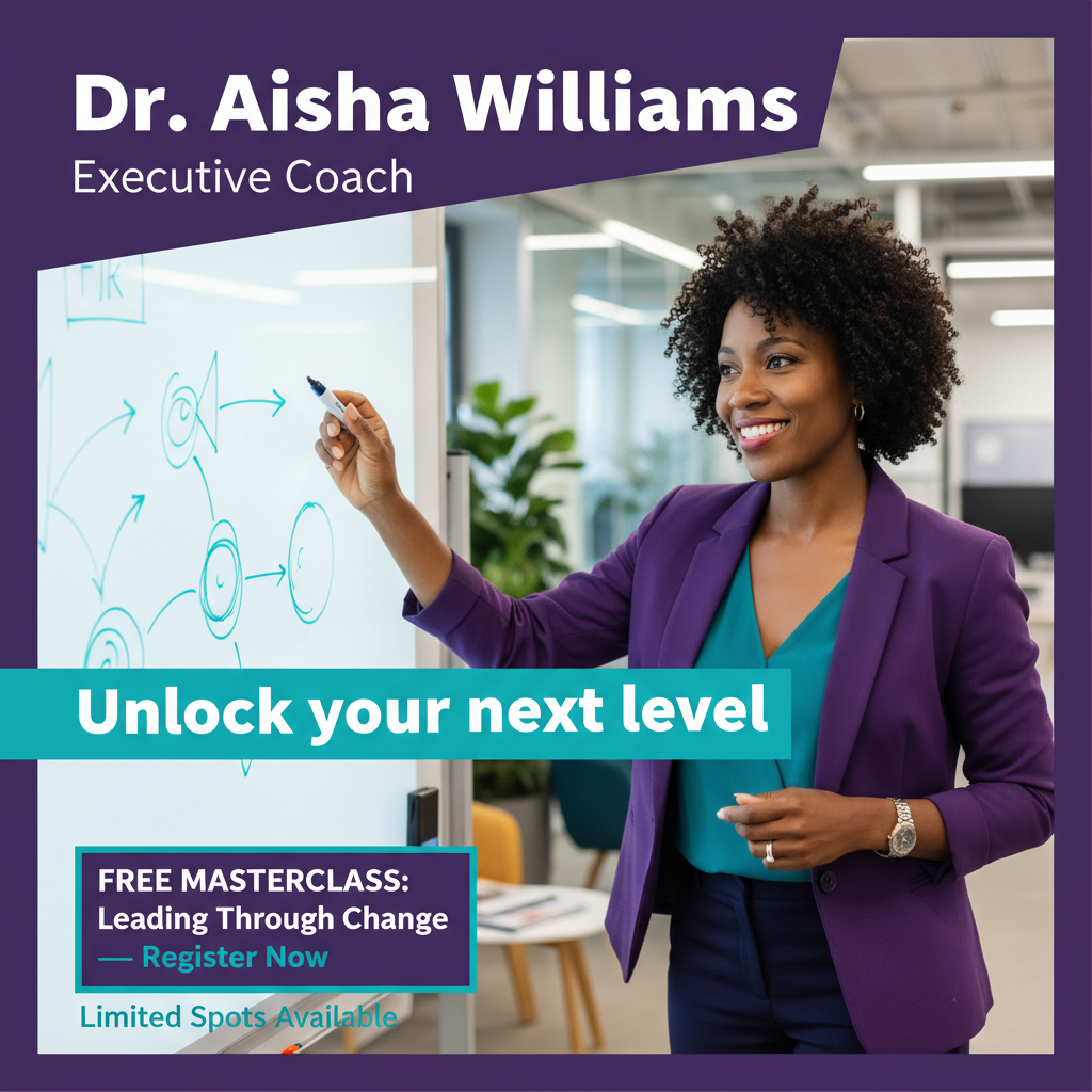 AI-generated ad example for Consultants & coaches