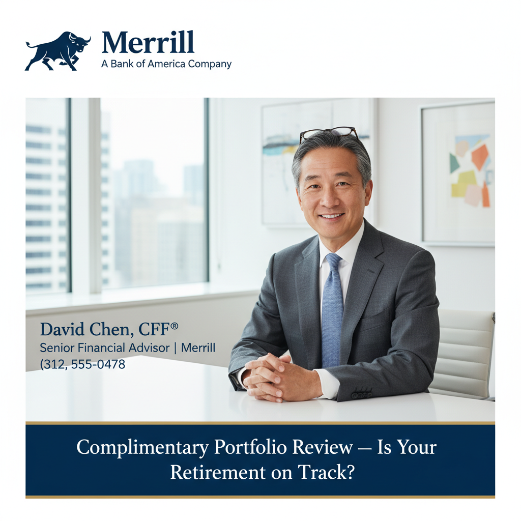 AI-generated ad example for Financial advisors